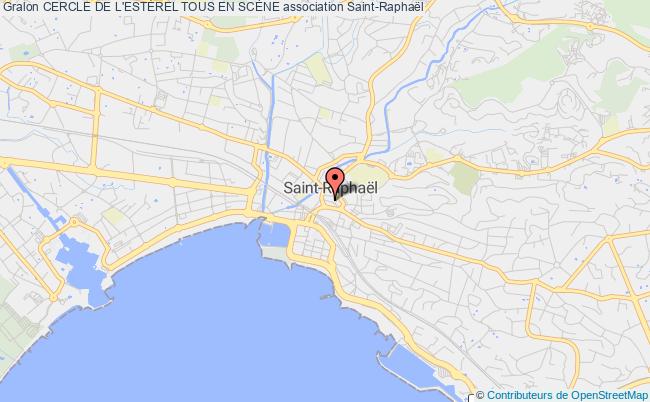 plan association Cercle De L'estÉrel Tous En ScÈne Saint-Raphaël
