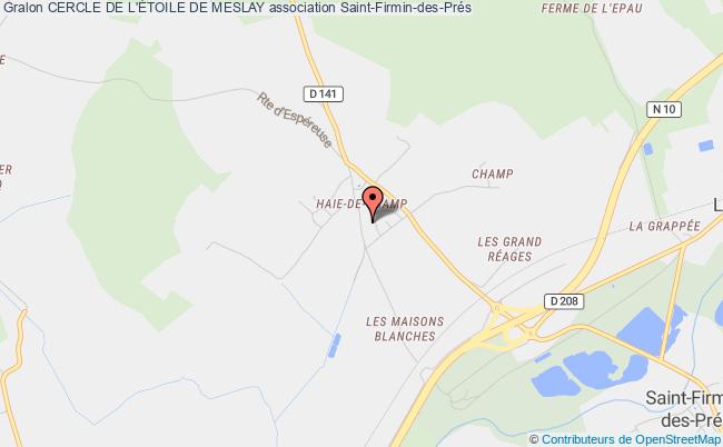 plan association Cercle De L'Étoile De Meslay Saint-Firmin-des-Prés