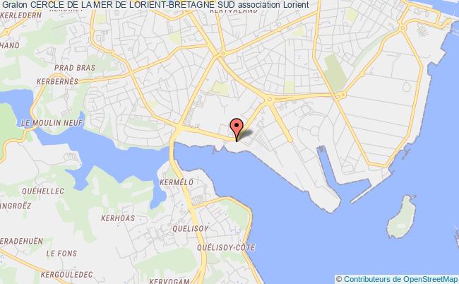 plan association Cercle De La Mer De Lorient-bretagne Sud Lorient