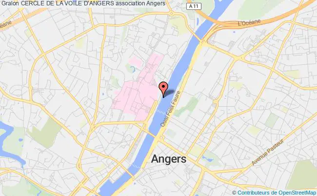 plan association Cercle De La Voile D'angers Angers