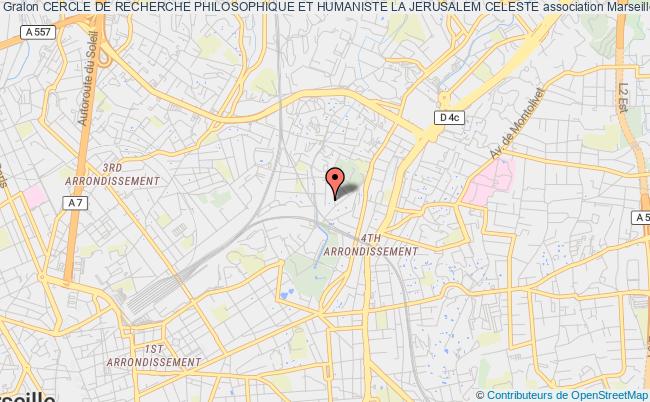 plan association Cercle De Recherche Philosophique Et Humaniste La Jerusalem Celeste Marseille 4