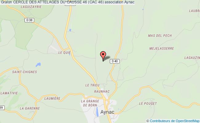 plan association Cercle Des Attelages Du Causse 46 (cac 46) Aynac