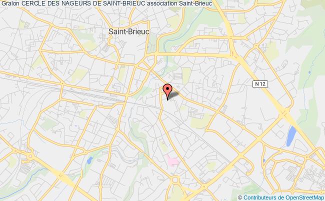 plan association Cercle Des Nageurs De Saint-brieuc Saint-Brieuc