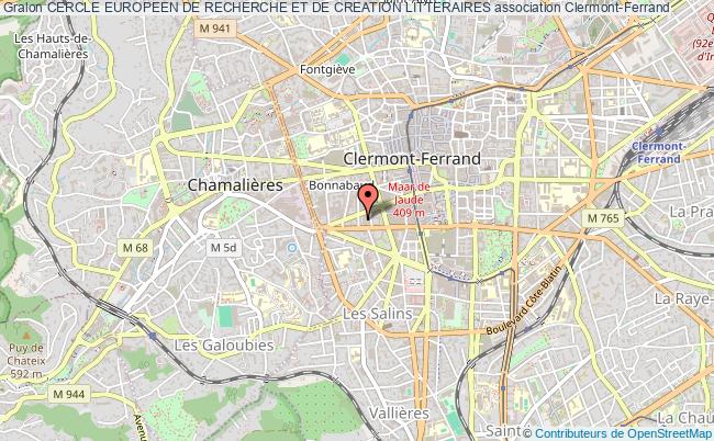 CERCLE EUROPEEN DE RECHERCHE ET DE CREATION LITTERAIRES