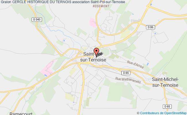 plan association Cercle Historique Du Ternois Saint-Pol-sur-Ternoise