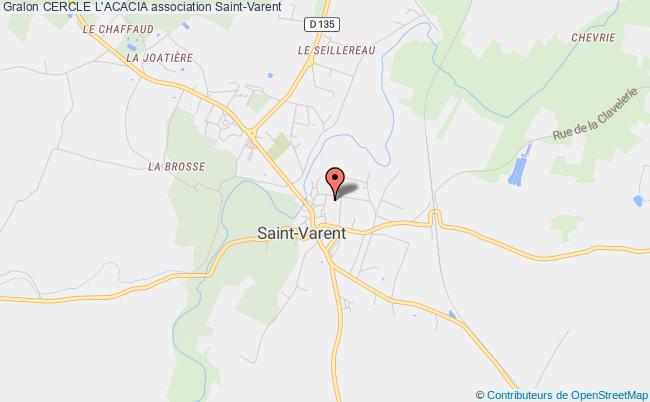 plan association Cercle L'acacia Saint-Varent
