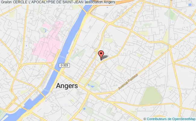 plan association Cercle L'apocalypse De Saint-jean Angers