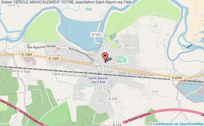 plan association Cercle Magicalement Votre Saint-Seurin-sur-l'Isle