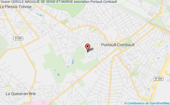 plan association Cercle Magique De Seine-et-marne Pontault-Combault