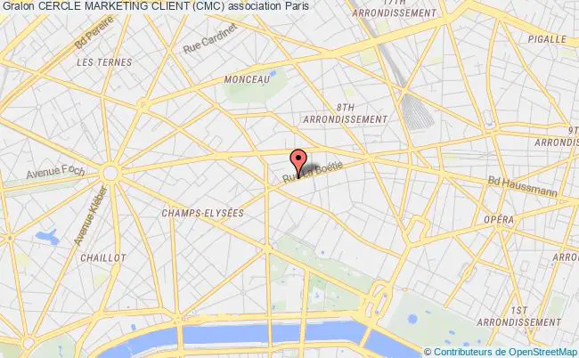 plan association Cercle Marketing Client (cmc) Paris
