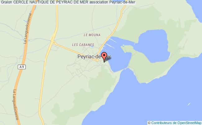 plan association Cercle Nautique De Peyriac De Mer Peyriac-de-Mer