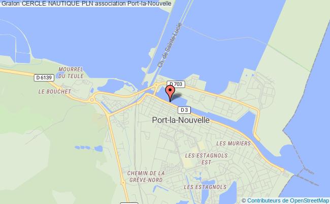 plan association Cercle Nautique Pln Port-la-Nouvelle