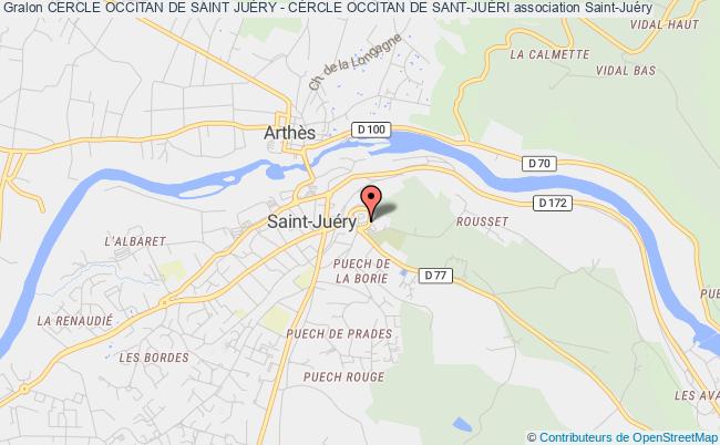 plan association Cercle Occitan De Saint JuÉry - CÉrcle Occitan De Sant-juÈri Saint-Juéry