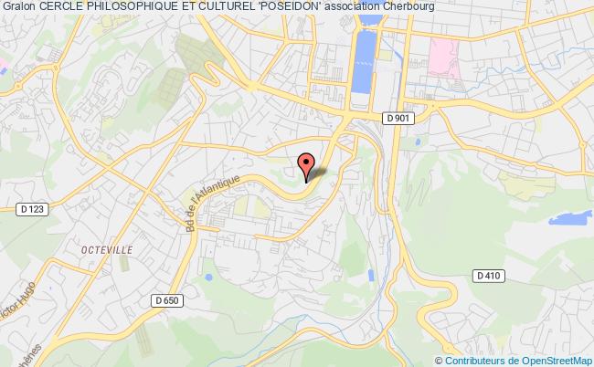 plan association Cercle Philosophique Et Culturel 'poseidon' Cherbourg-Octeville