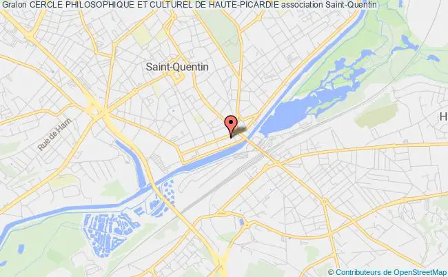 plan association Cercle Philosophique Et Culturel De Haute-picardie Saint-Quentin