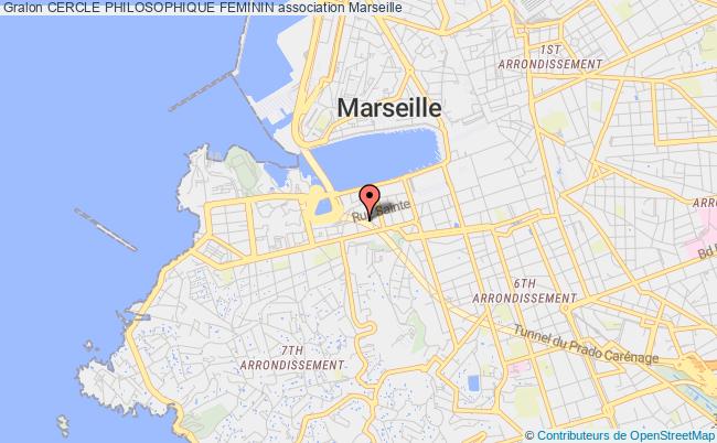 plan association Cercle Philosophique Feminin Marseille