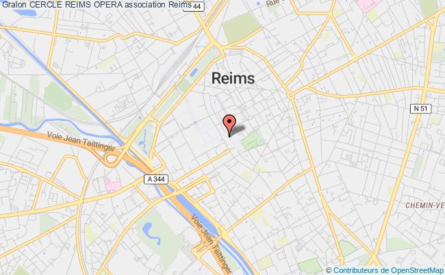 plan association Cercle Reims Opera Reims