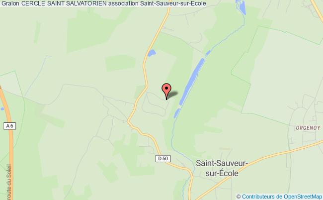 plan association Cercle Saint Salvatorien Saint-Sauveur-sur-École