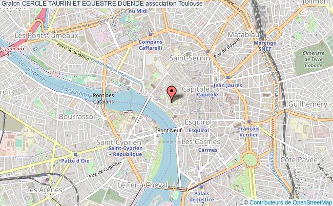 plan association Cercle Taurin Et Équestre Duende Toulouse