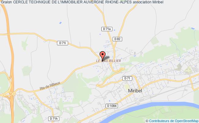 plan association Cercle Technique De L'immobilier Auvergne Rhone-alpes Miribel