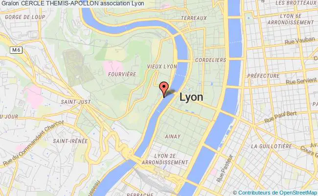 plan association Cercle Themis-apollon Lyon