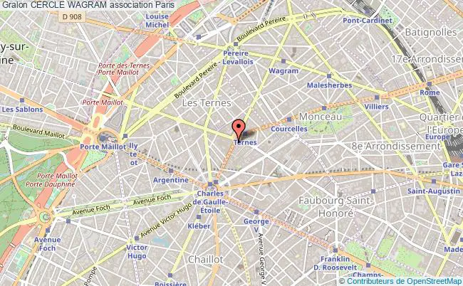 plan association Cercle Wagram Paris