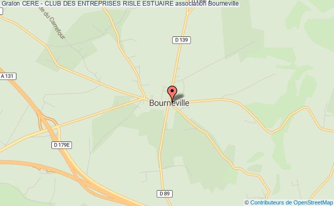 plan association Cere - Club Des Entreprises Risle Estuaire Bourneville-Sainte-Croix