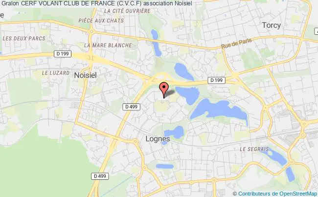 plan association Cerf Volant Club De France (c.v.c.f) Noisiel