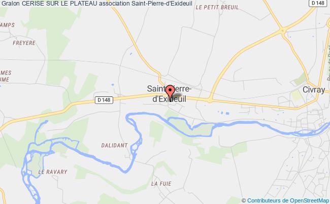 plan association Cerise Sur Le Plateau Saint-Pierre-d'Exideuil