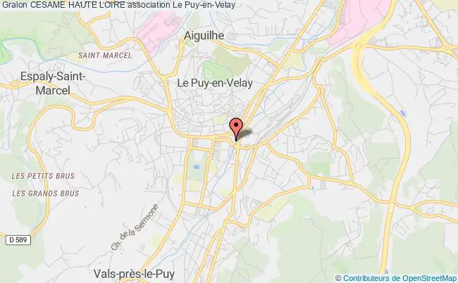plan association Cesame Haute Loire Puy-en-Velay