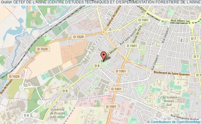 CETEF DE L'AISNE (CENTRE D'ETUDES TECHNIQUES ET D'EXPERIMENTATION FORESTIERE DE L'AISNE)