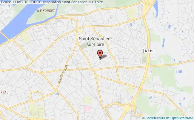 plan association Chab Records Saint-Sébastien-sur-Loire