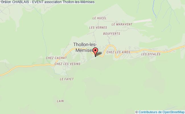 plan association Chablais - Event Thollon-les-Mémises