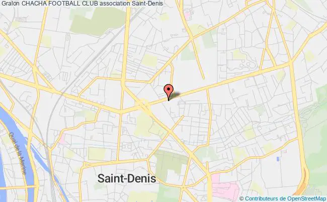 plan association Chacha Football Club Saint-Denis