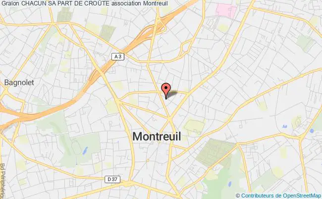 plan association Chacun Sa Part De CroÛte Montreuil