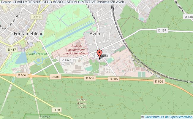 plan association Chailly Tennis-club Association Sportive Avon