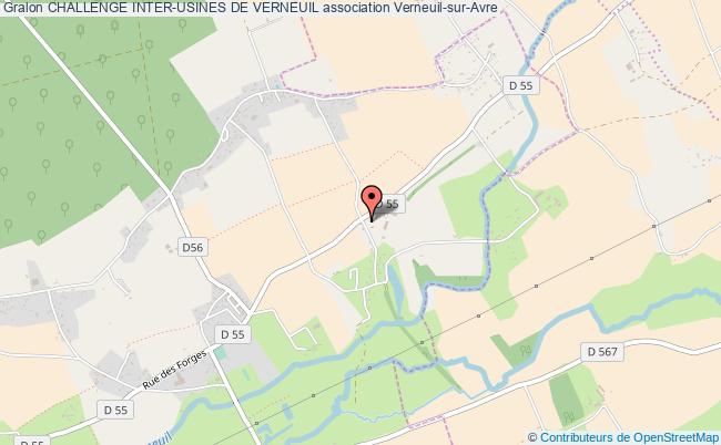 plan association Challenge Inter-usines De Verneuil Verneuil-sur-Avre