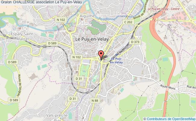 plan association Challenge Le Puy-en-Velay