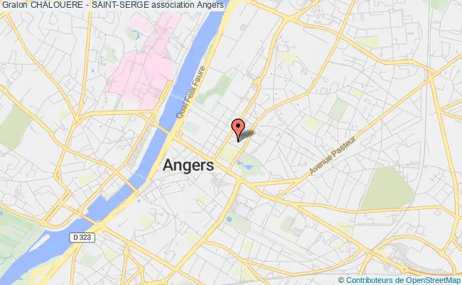 plan association Chalouere - Saint-serge Angers