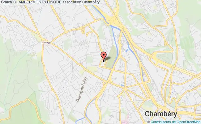 plan association Chamber'monts Disque Chambéry