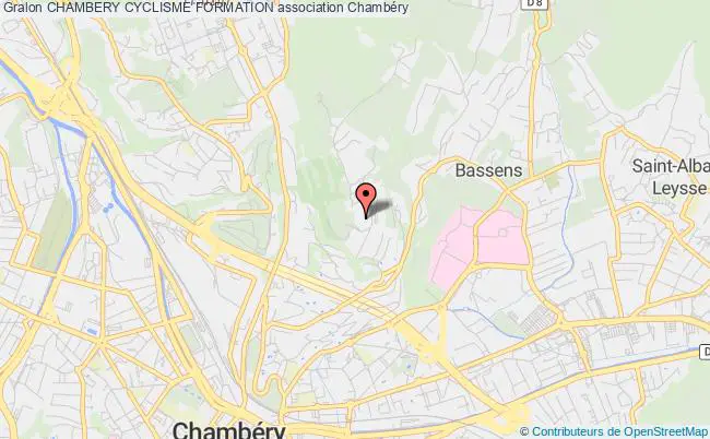 plan association Chambery Cyclisme Formation Chambéry