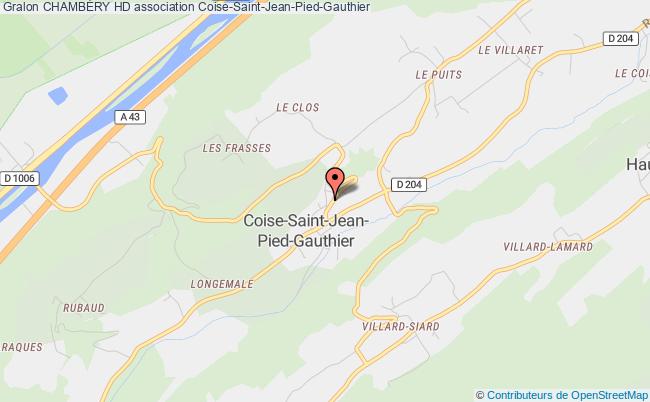 plan association ChambÉry Hd Coise-Saint-Jean-Pied-Gauthier