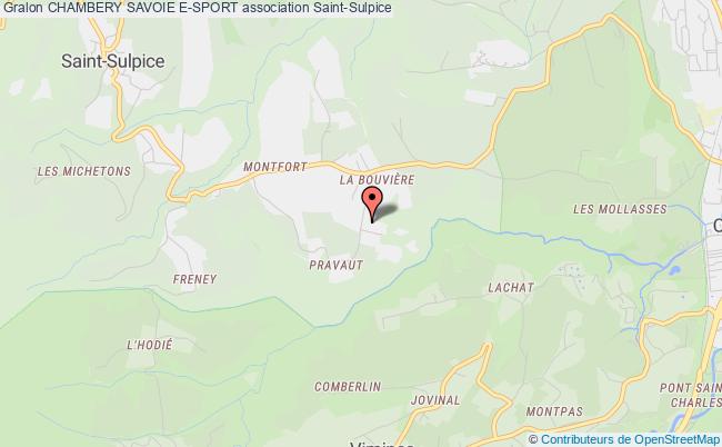 plan association Chambery Savoie E-sport Saint-Sulpice