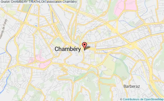 plan association Chambery Triathlon Chambéry