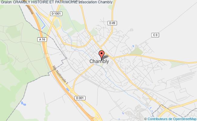 plan association Chambly Histoire Et Patrimoine Chambly