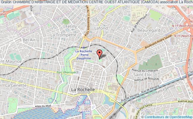 plan association Chambre D'arbitrage Et De Mediation Centre Ouest Atlantique (camcoa) La Rochelle