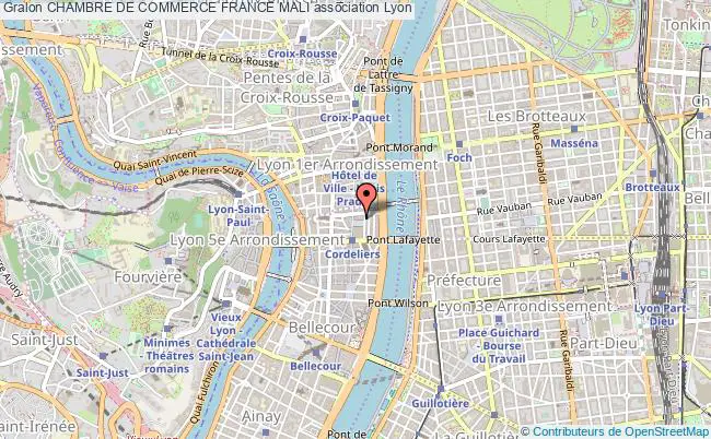 plan association Chambre De Commerce France Mali Lyon