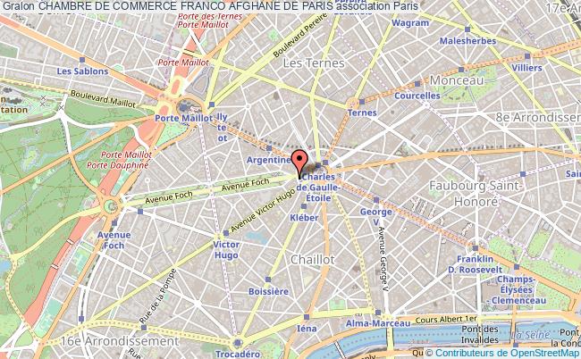plan association Chambre De Commerce Franco Afghane De Paris Paris