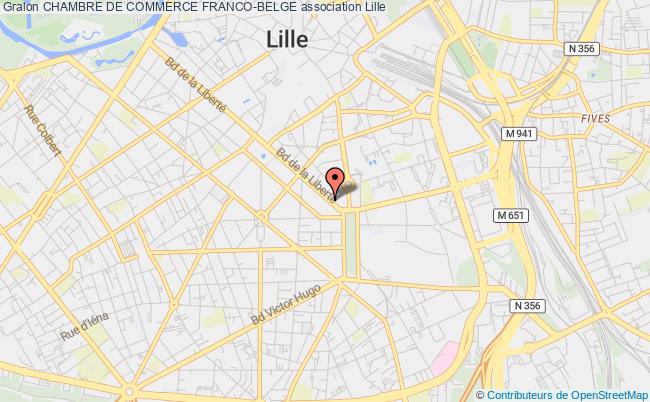 plan association Chambre De Commerce Franco-belge Lille