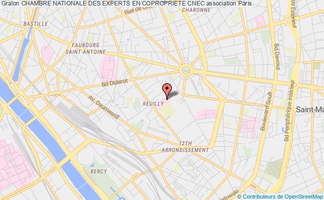 plan association Chambre Nationale Des Experts En Copropriete Cnec Paris